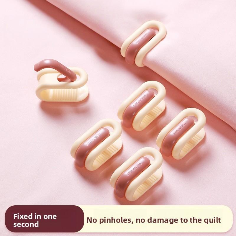 Rainbow Quilt Holder, Traceless, Safe, Invisible Bed Sheet Holder, Needle-free Quilt Cover, Bed Sheet Clip