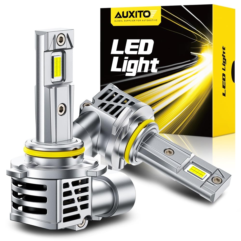 AUXITO 9006 LED headlight, 7 times brighter, explosive light, 6500K 9006/HB4