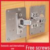 Stainless Steel Hinge Repair Plate for Cabinet and Cupboard Doors