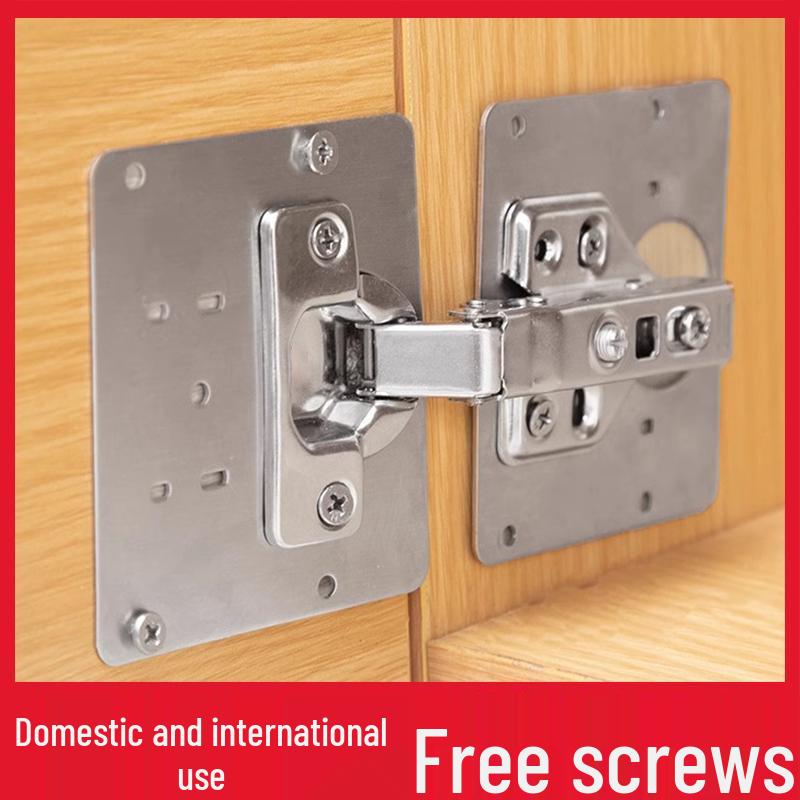 Stainless Steel Hinge Repair Plate for Cabinet and Cupboard Doors