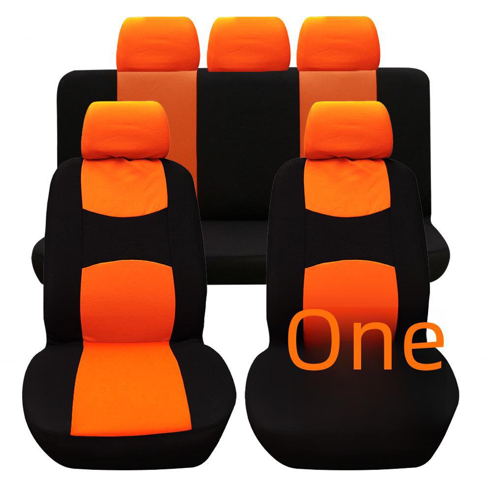 Universal Car Seat Cover Set for All Seasons - 4/9 Piece Set