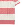 Polo Ralph Lauren Striped Cable Knit T-Shirt Classic Edition Kids Kids Tops CWPOSWEG6820620-650