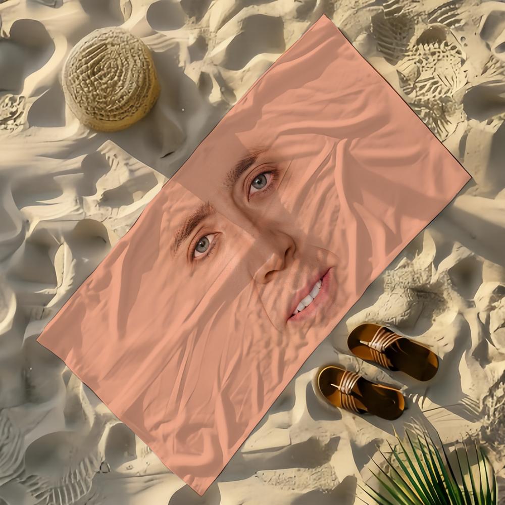 Actor N-Nicolas Cage Towel Yoga Gym Yoga Gym Lightweight Portable for Swimming Beach Travel Sports Accessories Sandproof