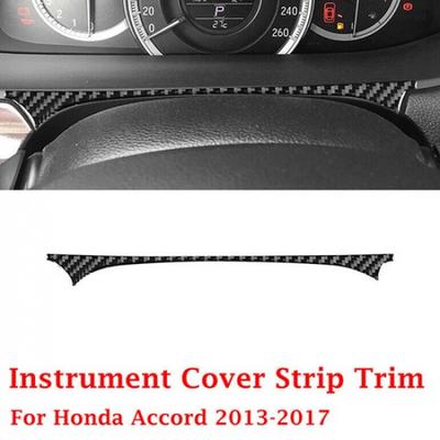 Fits Honda Accord 2013-2017 Carbon Fiber Inner Trument Cover Strip Decorative