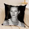 K-Kate M-Moss Cushion Cover Soft Plush Double-Sided Printed Sofa Pillow Cushion Cover | Cozy All-Season Durable Decor Gift
