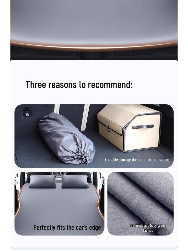 Inflatable Mattress for 2025 Ford Explorer: Travel & Car Bed for 5-7 Seaters