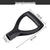 Iron Shovel Hoe with Plastic T-Handle for Gardening and Agriculture