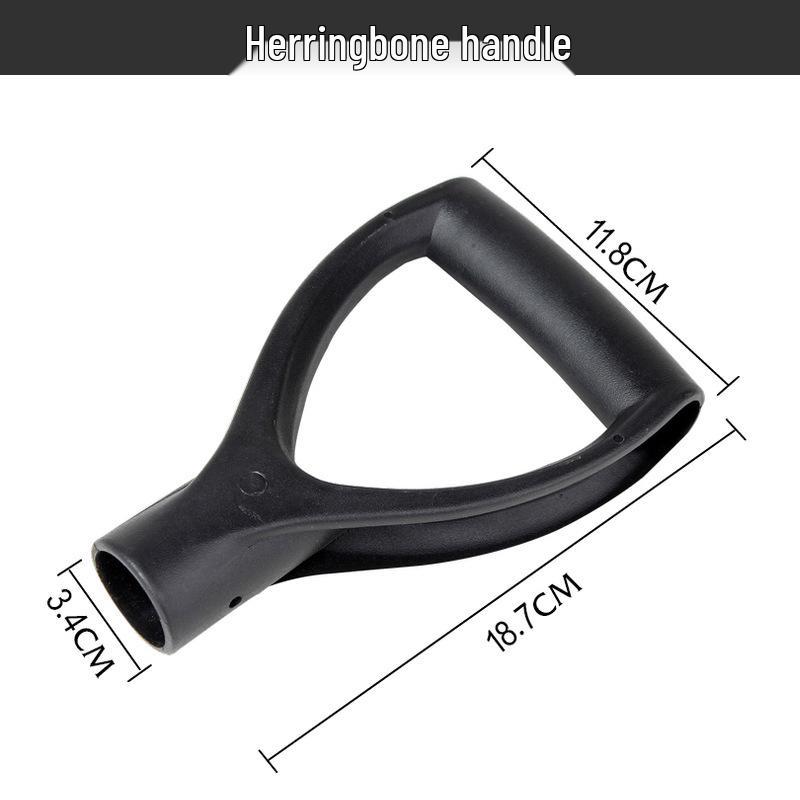 Железная лопата-мотыга с пластиковой ручкой для садоводства и сельского хозяйства