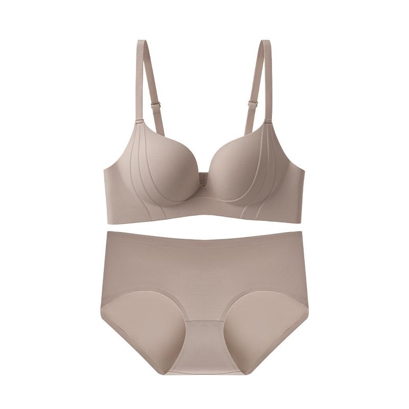 Small breasts gather underwear women's summer thin soft support, pull without marks, close the secondary breasts, anti-sagging upper support bra cover