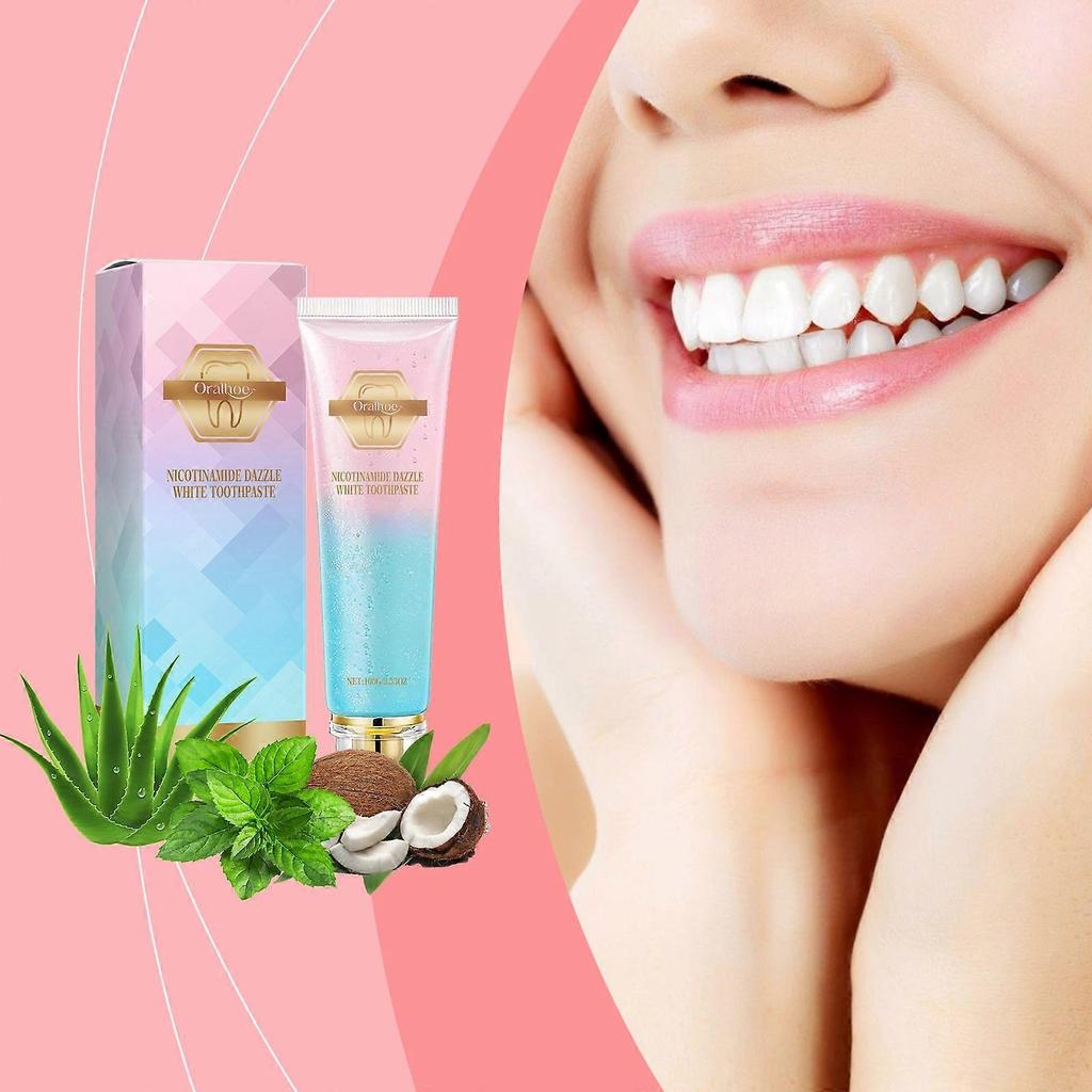 Nicotinamide toothpaste cleans and protects teeth oral daily care mint toothpaste 100g