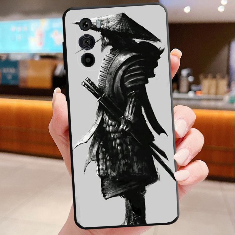 

Phone Case For Motorola Edge 50 40 Pro 60 50 40 30 Ultra Neo Fusion Moto G85 G72 G53 G54 G84 G13 G32 Japan The samurai Ninja Moto G32