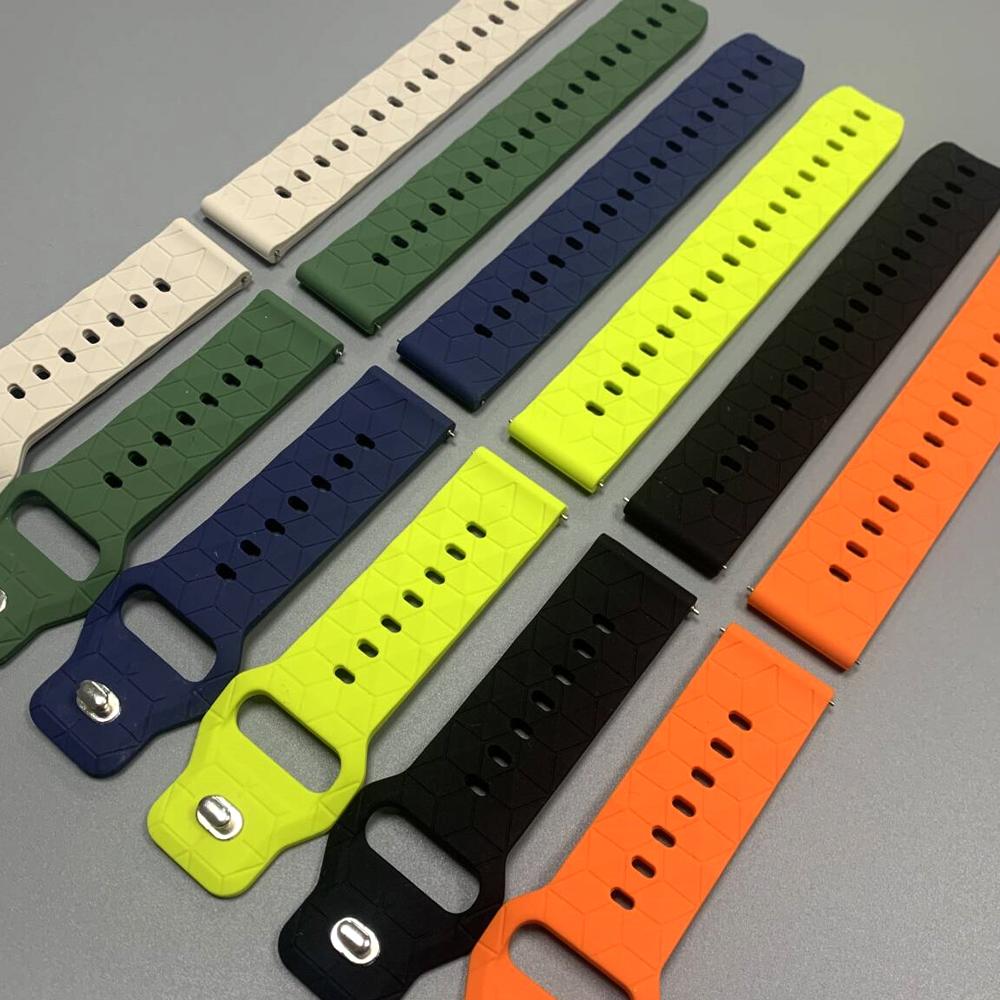 For Redmi Watch 5 Active/Lite Bracelet 22mm Sports Silicone Watch Band Accessories For Xiaomi Watch S1 S2 S3 S4 Correa Replace