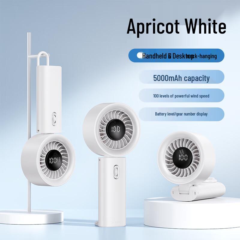 Lishen Handheld High-Speed Turbine Fan with Digital Display