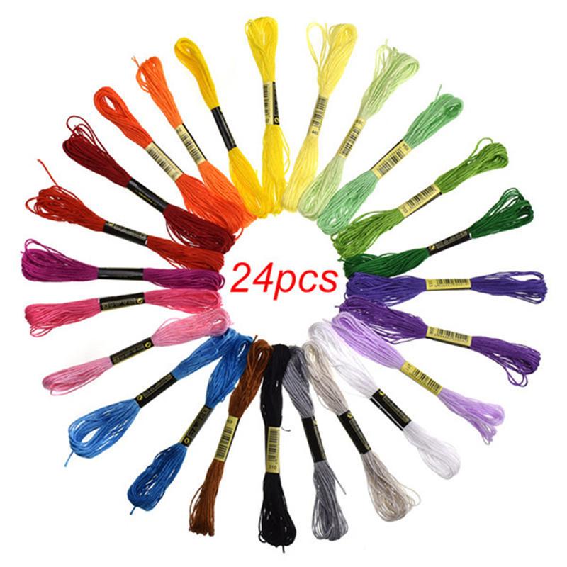 447 Color Embroidery & Cross Stitch Cotton Thread for DIY Projects