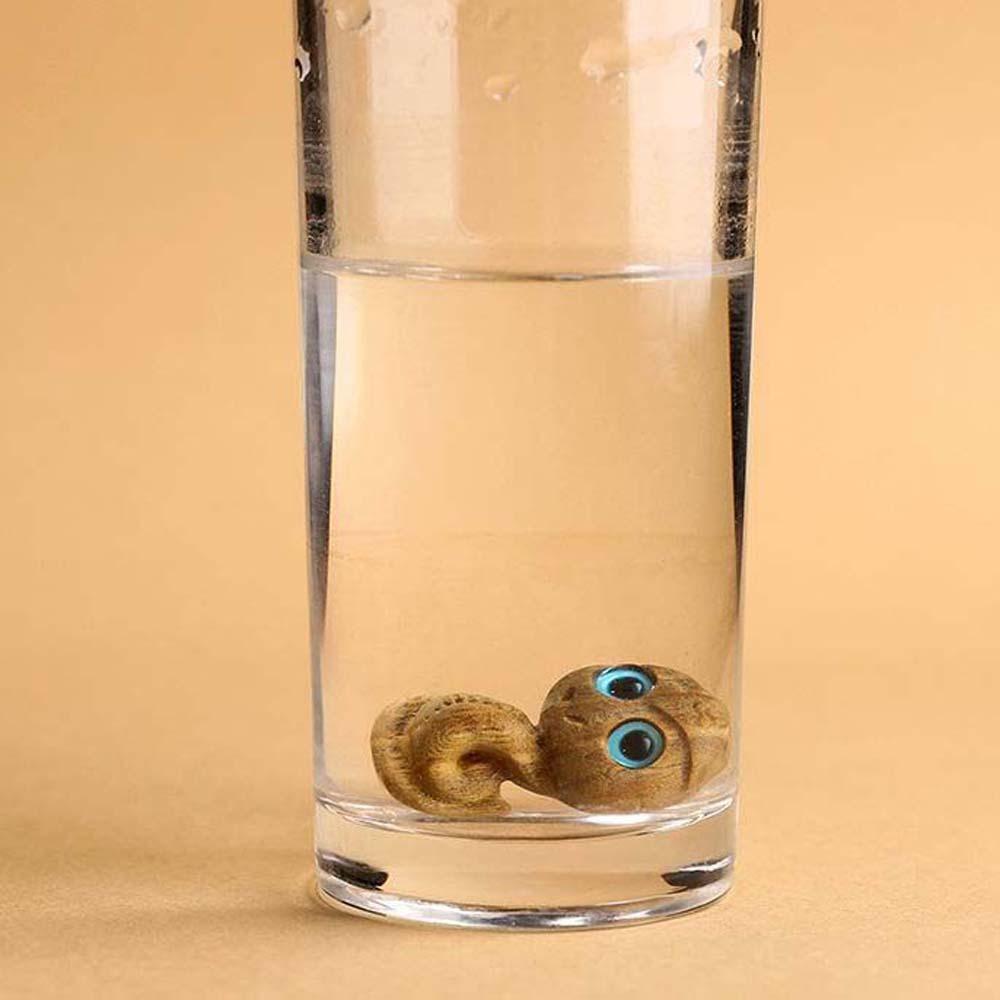 Waterproof Zodiac Snake Keychain Mini Green Sandalwood Phone Chain Ornament  Bag Charm