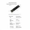 Transparent M2 Ssd Enclosure 10Gbps High Speed Transfer Durable Clear Shell For Laptop Storage Business Trips Office Work