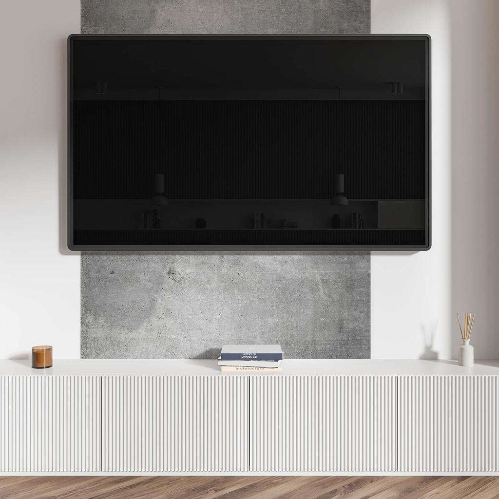 Panel Samoprzylepny Winylowy - Ścienna Dekoracja Do Biura 120X60 Cm Tekstura Surowego Betonu