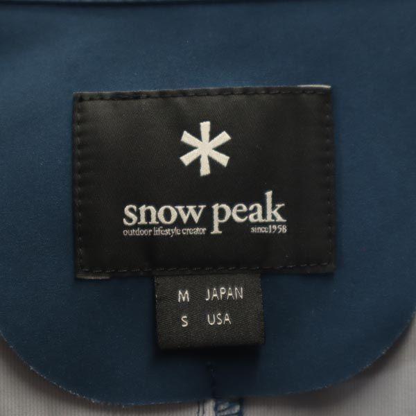 SNOWPEAK Softshelljakke M Marineblå Utendørs Herre Brukt