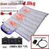 USB Heated Washable Sleeping Bag for Adults - Thickened, Warm, and Cold-Protective for Spring, Autumn, and Winter Camping.