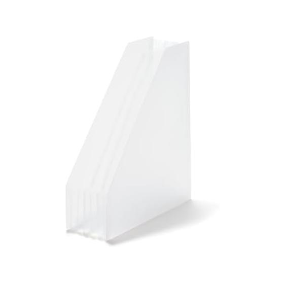 Пластиковый файловый бокс MUJI на подставке, для A4, 3 отделения, 84924798