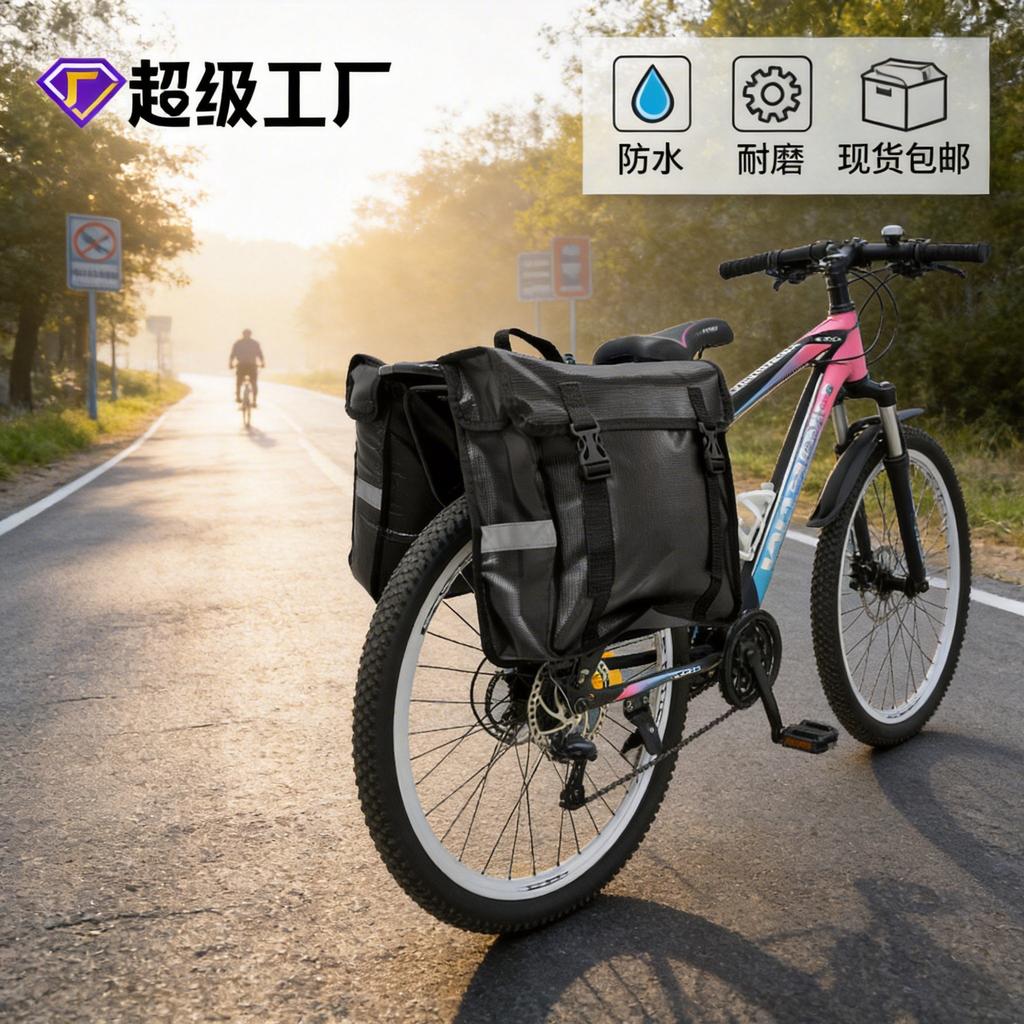 Fahrradtasche Mountainbike Satteltasche Rennradtasche Wasserdichte Fahrradgepäckträgertasche