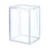 Clear Display Case Acrylic Display Box Desktop Transparent Home Storage for Doll Jewelry Collectibles Bookshelf Figures