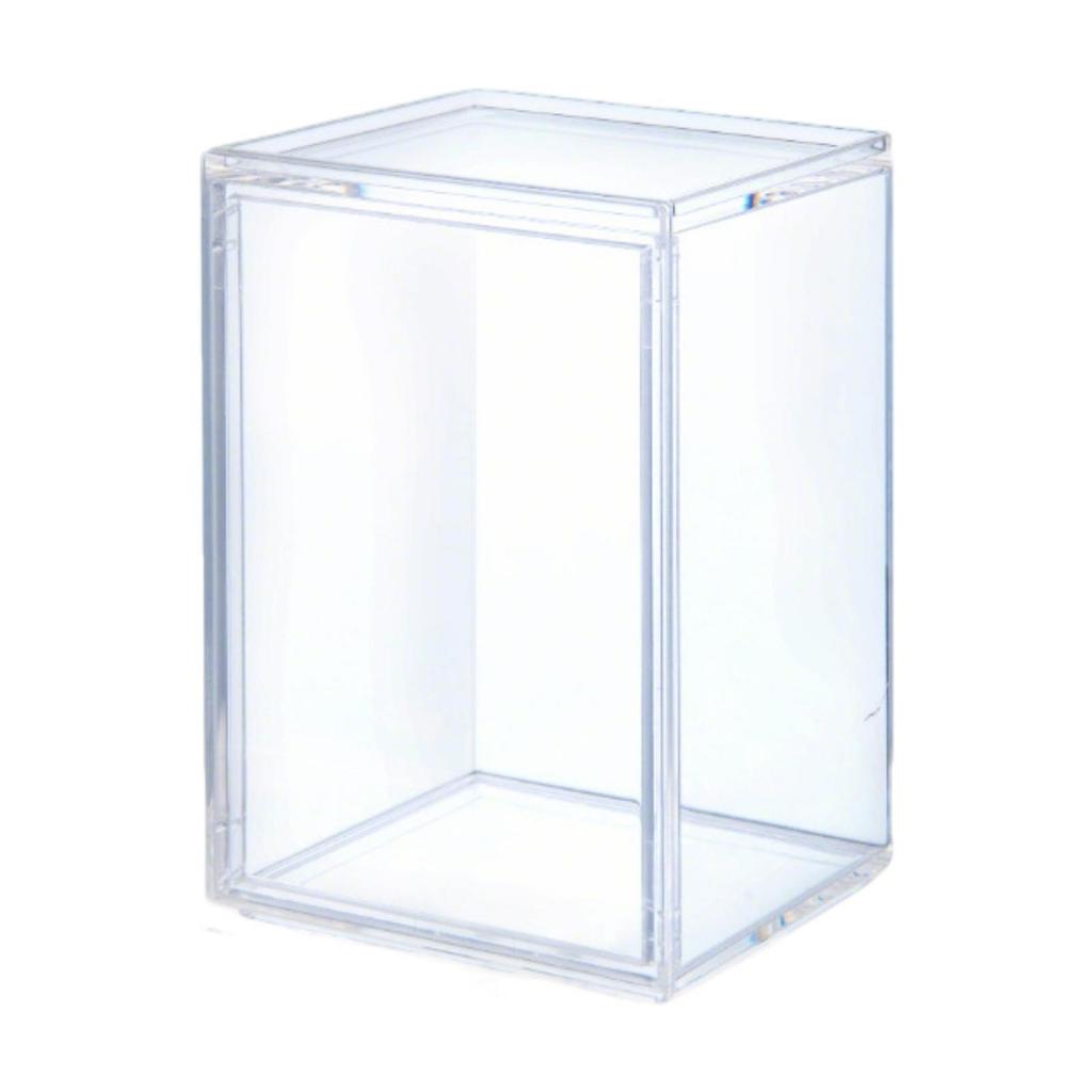 Clear Display Case Acrylic Display Box Desktop Transparent Home Storage for Doll Jewelry Collectibles Bookshelf Figures