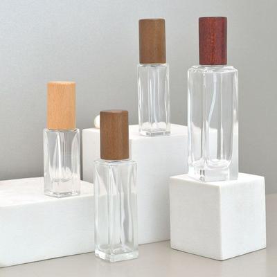 New Travel Portable Sample Wooden Lid Perfume Sub-Bottles