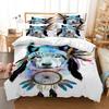 Set Letto Grizzy e i Lemming Ragazzi Ragazze Misura Singola Queen Copripiumino Federa Letto Bambini Adulti Moda Tessile per la Casa
