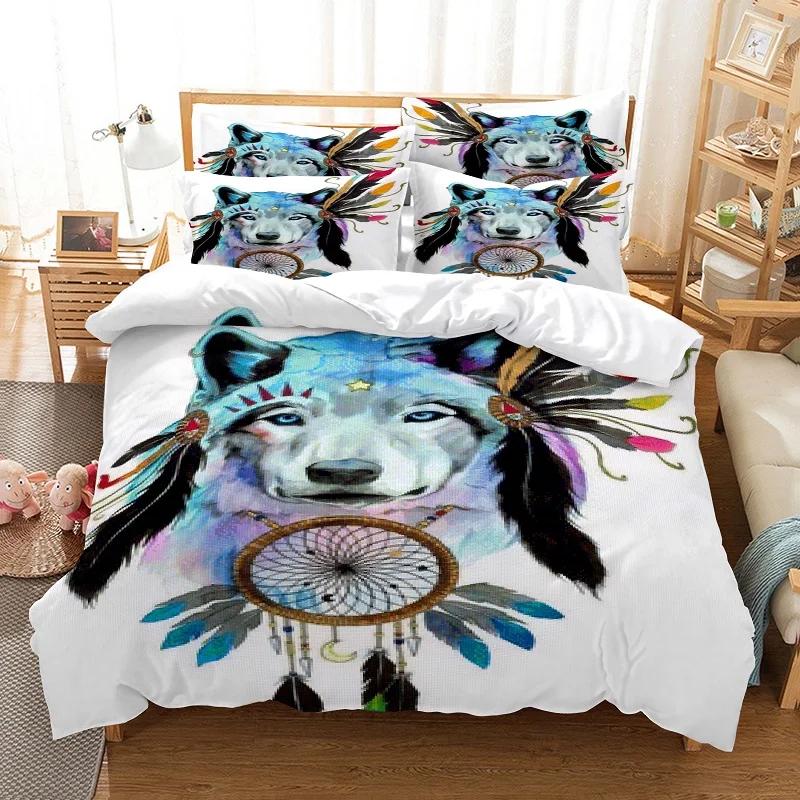 

228X228 Dekbedovertrek 3D Print Color Watercolor Duvet Cover Pillowcases 2/3 Pcs Comforter Bedding Sets 100% Cotton Ropa De Cama EU Single(135*200cm)3pcs