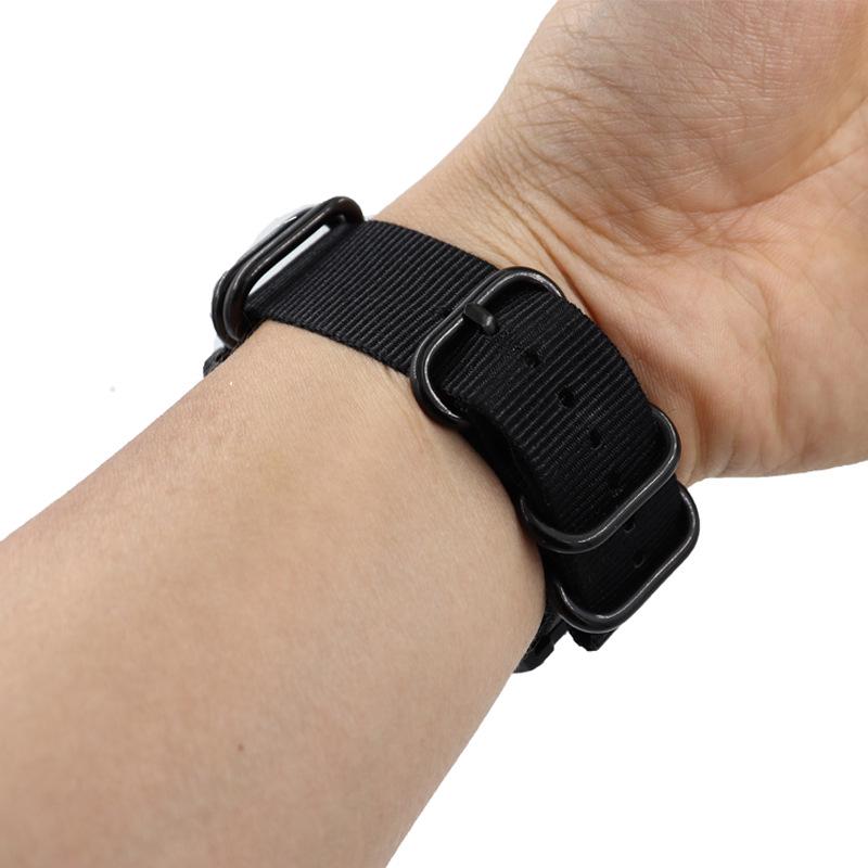 NATO Thickened Nylon Watch Strap - Woven Canvas Bracelet (18-24mm)
