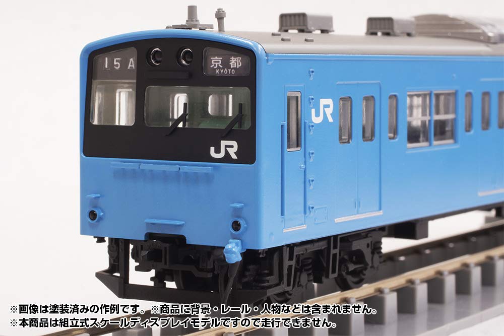 PM Office A JR West 201 Series DC Train Keihanshin Local Line Kuha 200 Display Model Unpainted Assembly Plastic Kit PP087 1/80 201/Kuha