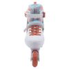 NEW STREET MOVE Verstellbare Inlineskates GW-901 (Orange, 24,5-27cm)
