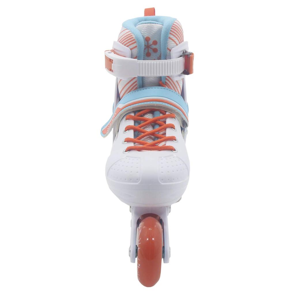 NEW STREET MOVE Verstellbare Inlineskates GW-901 (Orange, 24,5-27cm)