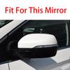 For Ford Edge 2015-2025 Car Sticker Rearview Side Mirror Cover Wing Cap Exterior Door Rear View Case Trim Carbon Fiber Look ABS