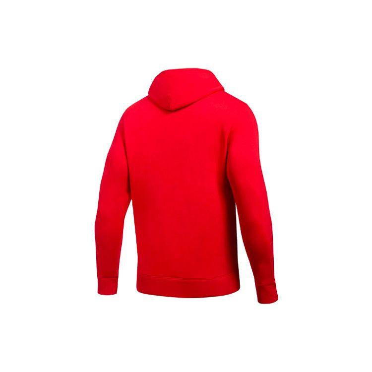 UA Training Hooded Pullover Sweatshirt Men Tops Red 1300123-600