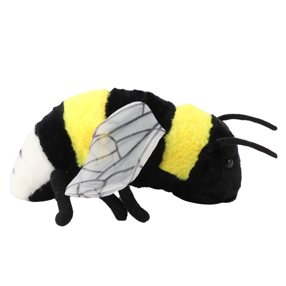 2 Sizes Lifelike Bee plush toy Soft Stuffed Cute Toy Insect Bee Plush Honeybee Ideal For Kids Insect Enthusiasts Home Decor