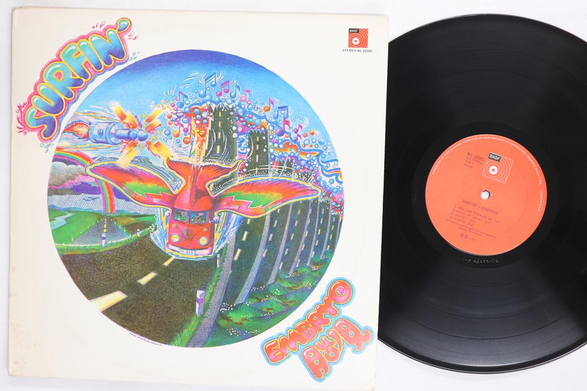 

Виниловая пластинка EMBRYO Surfin BC22385 BASF 1975 US Rock Б/у