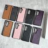 For Samsung Galaxy Z Fold 7 6 5 4 3 Fold7 Fold6 Magsafe Phone Case Film Leather Hinge Folding Wireless Charging Magnetic Cover