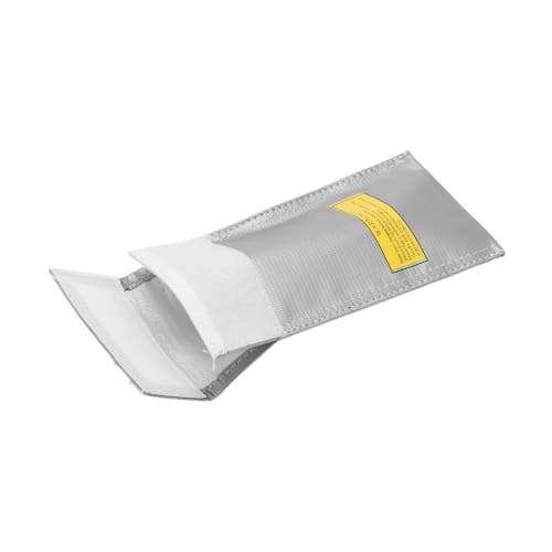 Atyhao Fireproof Bag, Easy-to-Use LiPo Battery Bag, LiPo Battery Storage Bag for Home Use, 10x20cm, Fireproof Material, Battery Storage