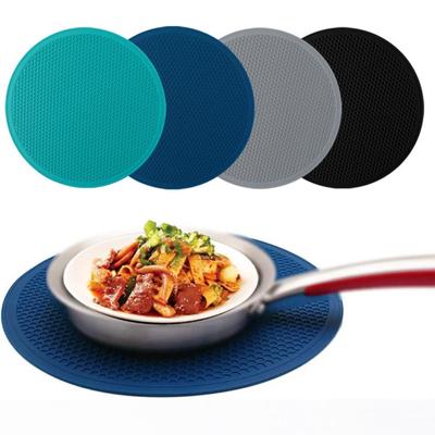 3Pcs Silicone Trivets for Hot Dishes Non-Slip Hot Holders for Pans Heat Resistant Pot Pads