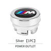 Car Sticker Hot 2025 Car Cigarette Lighter Cover DustProof Decoration Cap For BMW M Performance E46 E90 E60 F10 F30 E39 E36 F20