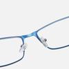 0 -0.5 -1.0 To -6.0 Full Metal Frame Glasses Blue Light Blocking Glasses for Students Square Myopia Glasses