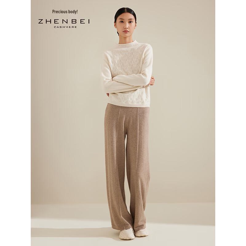 Women's Half-High Collar Pure Cashmere Sweater