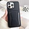 Apple 17 ProMax Case with Card Holder Stand - Protective Shell for 16 Pro and 15 Models