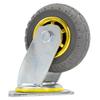 Hesdige Heavy-Duty Silent Rubber Caster Wheel