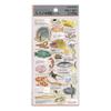 Kamio Japan Stickers Adult Encyclopedia Stickers Warm Sea Creatures 228114