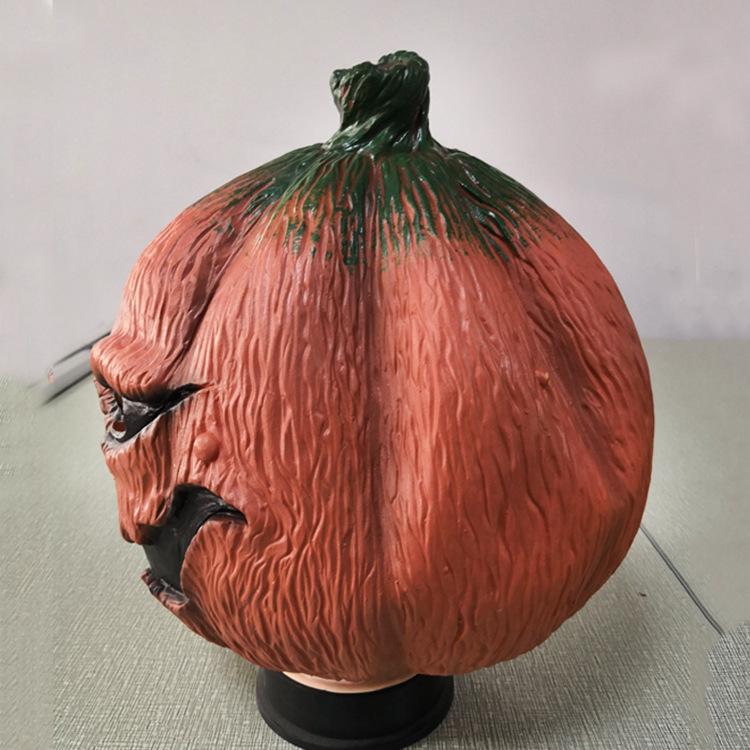 Carnival Halloween New Pumpkin Man Mask Birthday party, bar party, funny and scary face masks diy Props