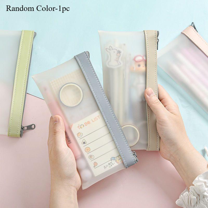 

Прозрачная матовая косметичка, женская косметичка, дорожная сумка для купания, органайзер для туалетных принадлежностей, студенческие сумки для хранения канцелярских принадлежностей