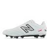 Soccer Cleats 442 TEAM HG MS42H Full Grain Leather WHITE Cm 2E [New Balance] Men's (WT2) 27.0